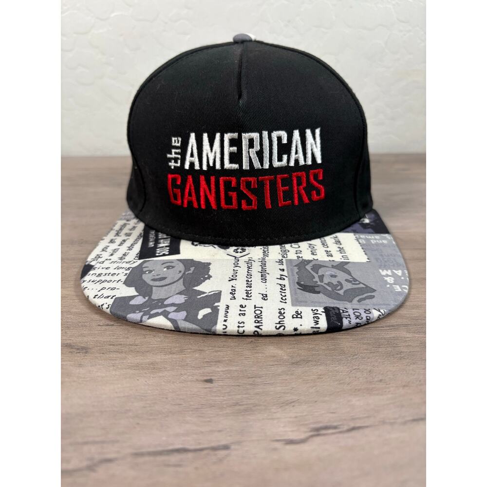 Pit Bull “The American Gangsters” Snapback Hat – Comic Brim – Urban Streetwear